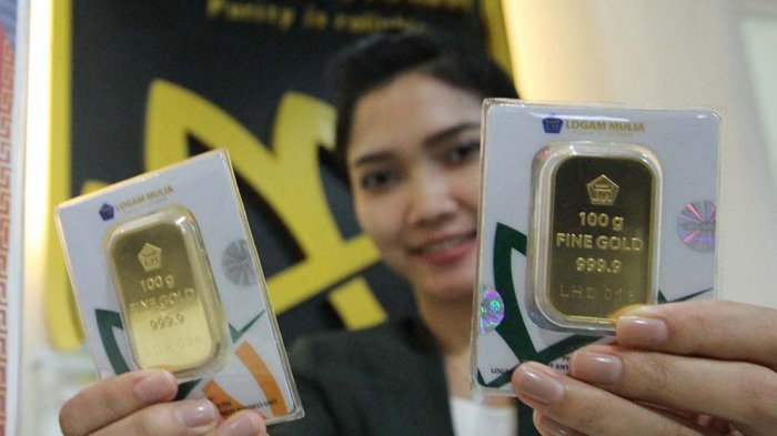 Hari ini, Harga Emas Kembali ke Rp647.000 per gram